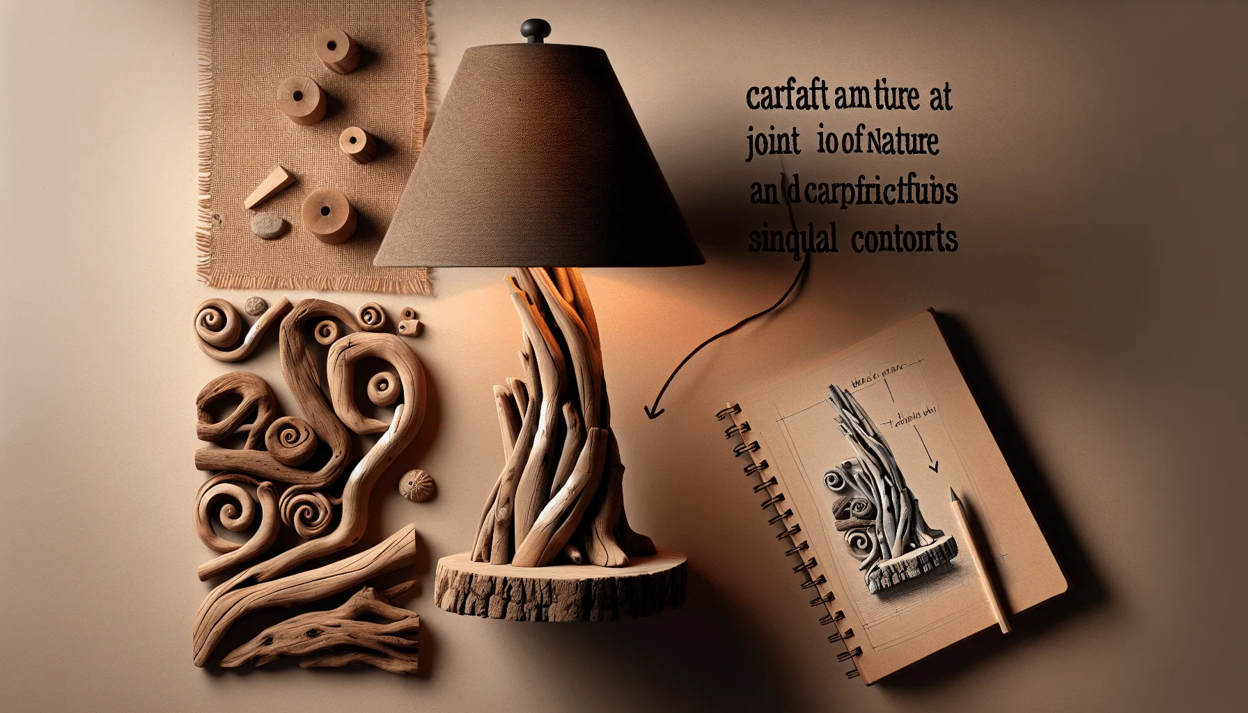 driftwood lamp base