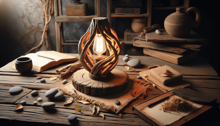 driftwood lamp diy how to make