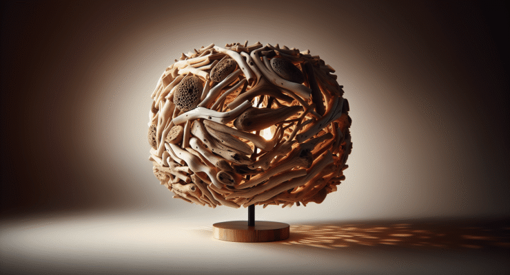driftwood lampshade