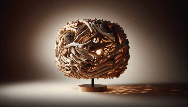 driftwood lampshade
