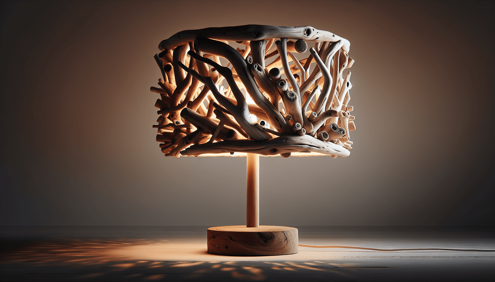 Driftwood Lampshade Driftwood Lampshade