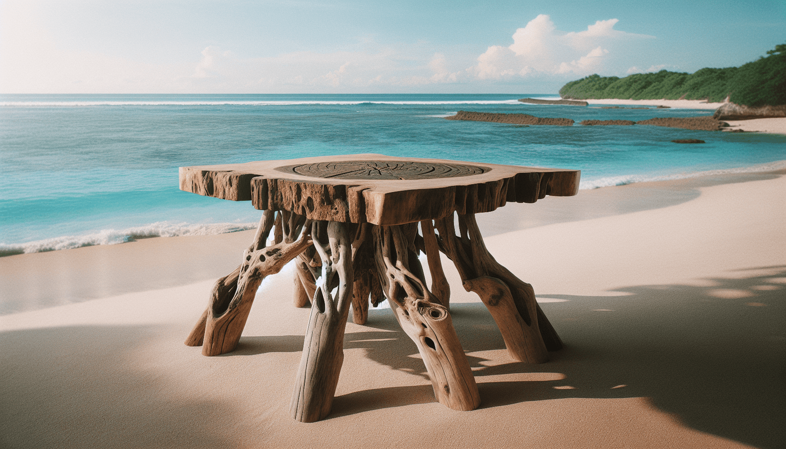Driftwood Leg Table Driftwood Leg Table
