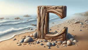 driftwood lettering