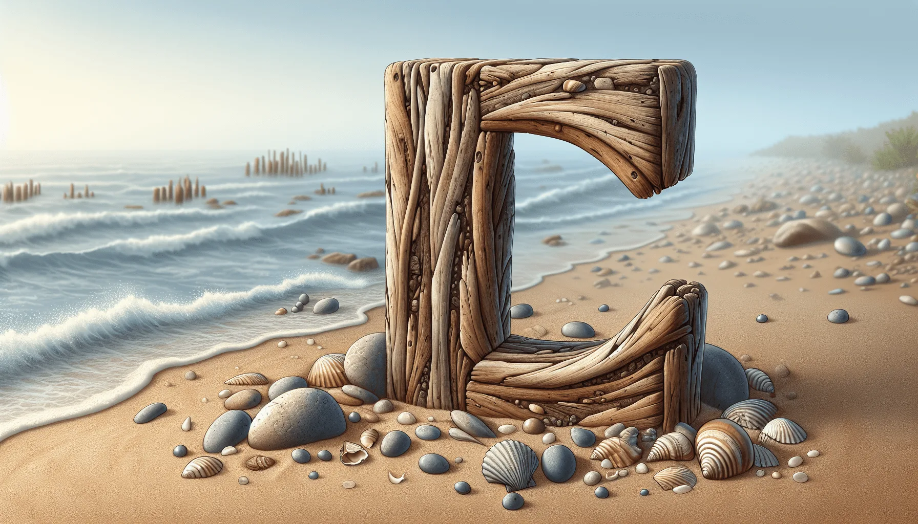 driftwood lettering