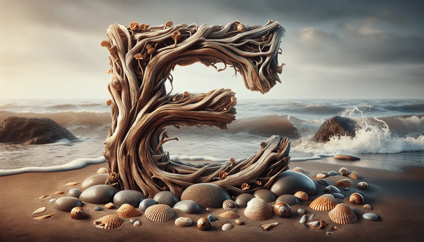 Driftwood Lettering