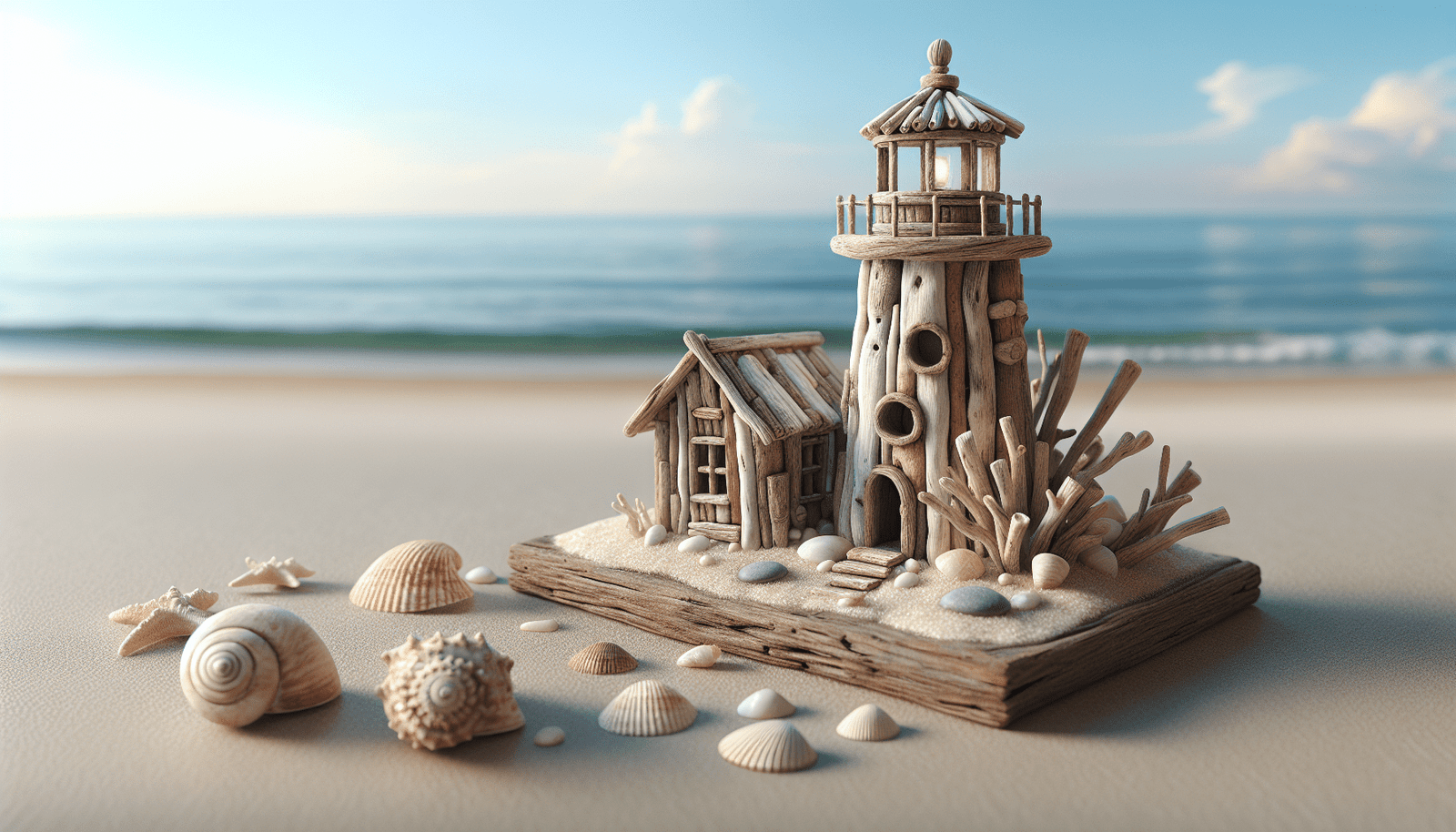 Driftwood Lighthouse Diy Driftwood Lighthouse Diy