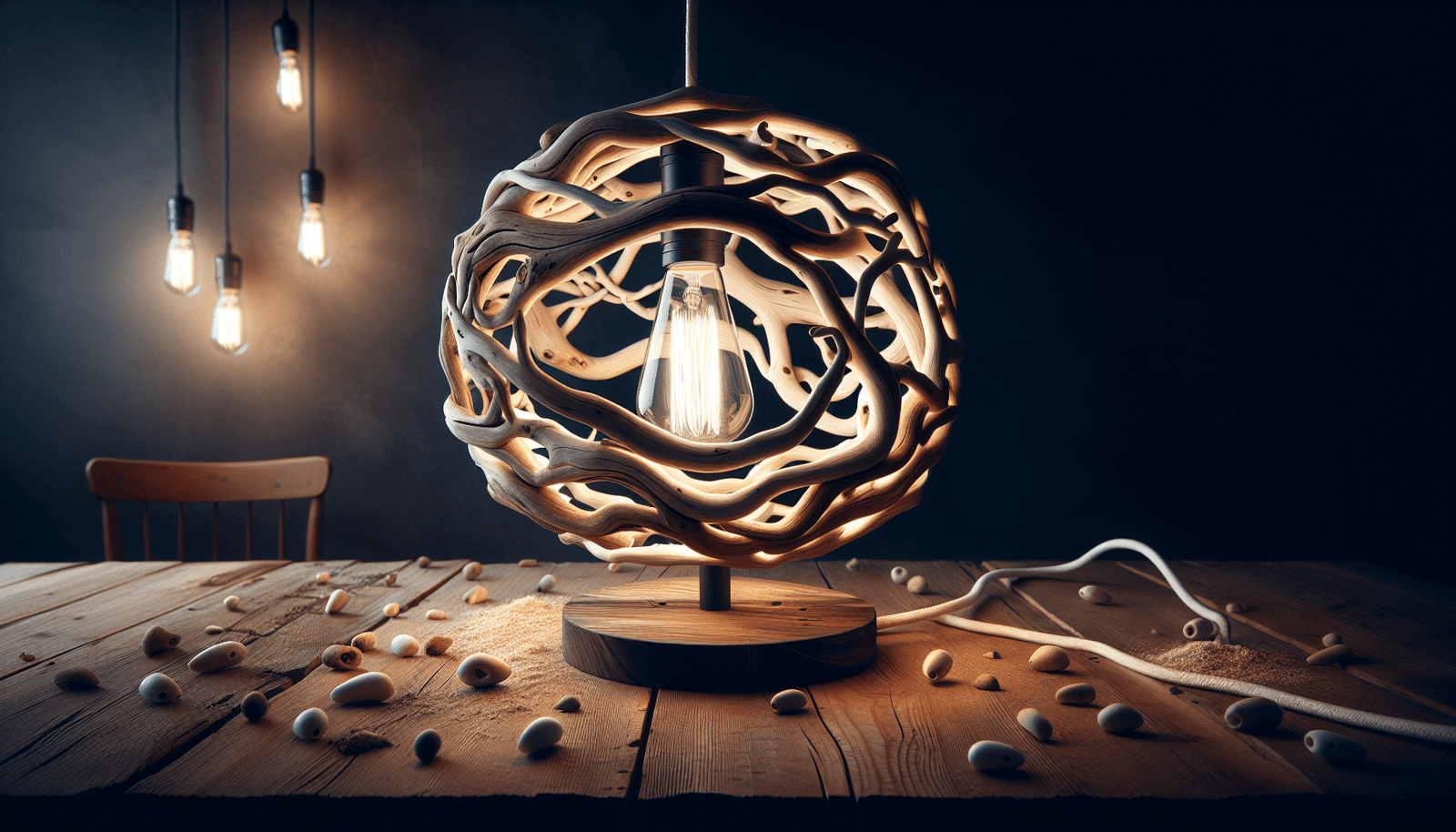 Driftwood Lights Diy Driftwood Lights Diy