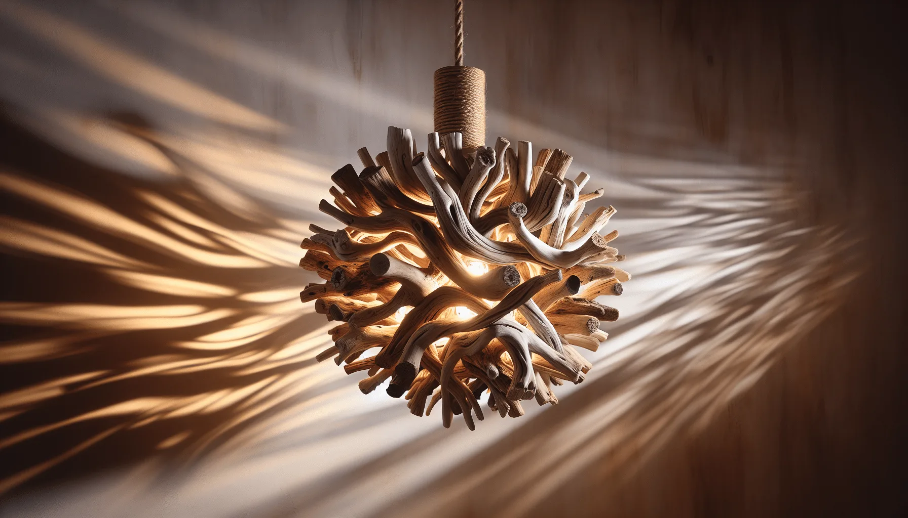 Driftwood Lights Hanging