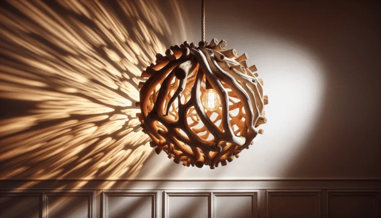 driftwood lights hanging