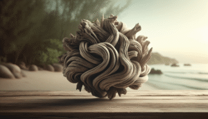 driftwood log decor