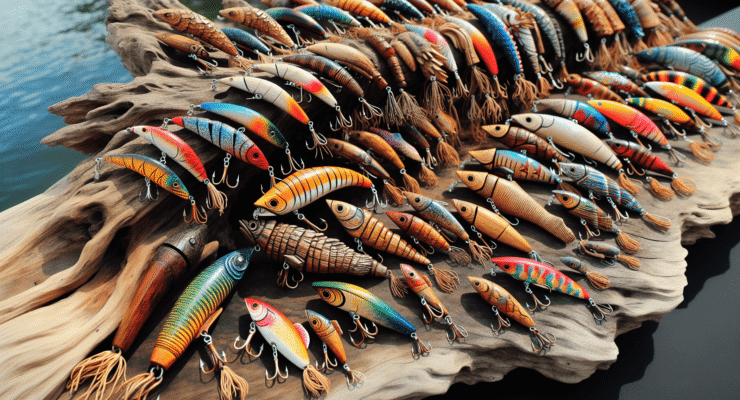 driftwood lure display