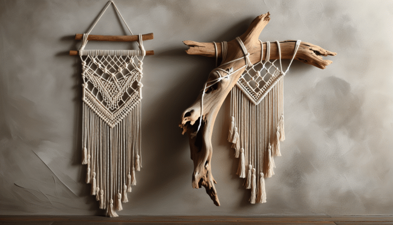 driftwood macrame wall hanging diy