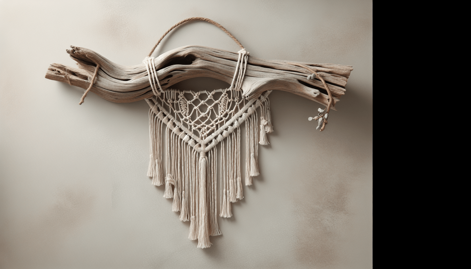 Driftwood Macrame Wall Hanging Diy Driftwood Macrame Wall Hanging Diy