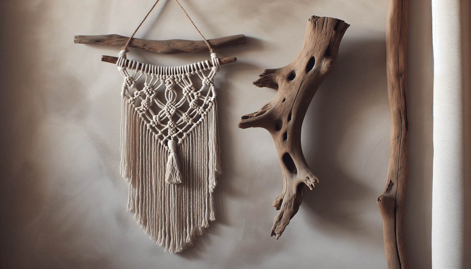 Driftwood Macrame Wall Hanging Tutorial Driftwood Macrame Wall Hanging Tutorial