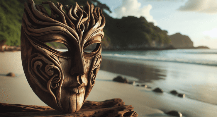 driftwood mask