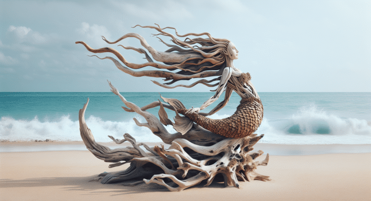 driftwood mermaid