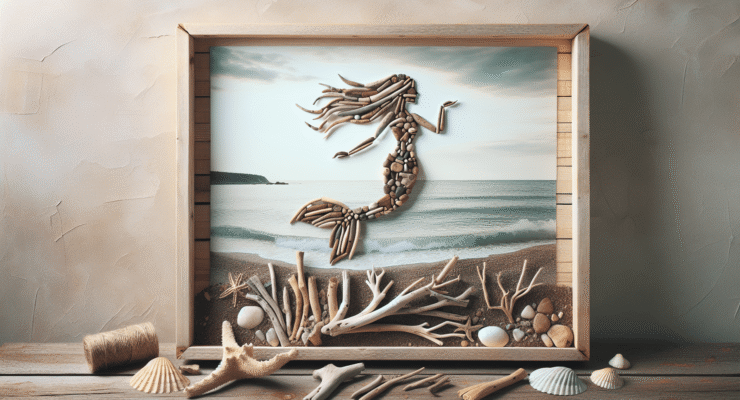 driftwood mermaid diy