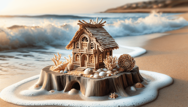 driftwood miniature houses diy
