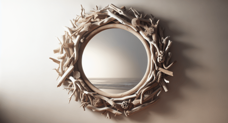 driftwood mirror diy how to make