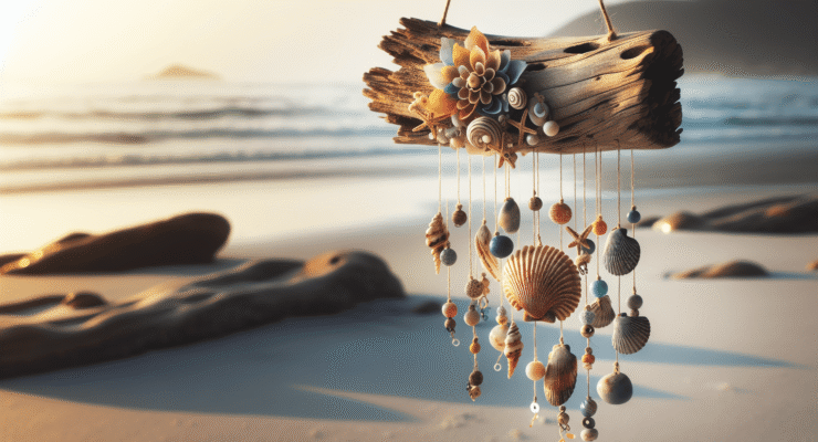 driftwood mobile wind chimes
