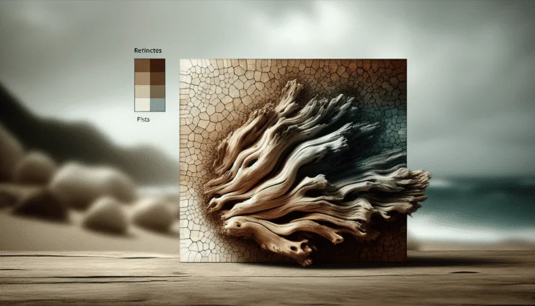 driftwood mosaic