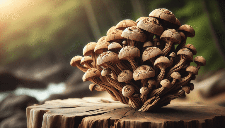 driftwood mushroom art