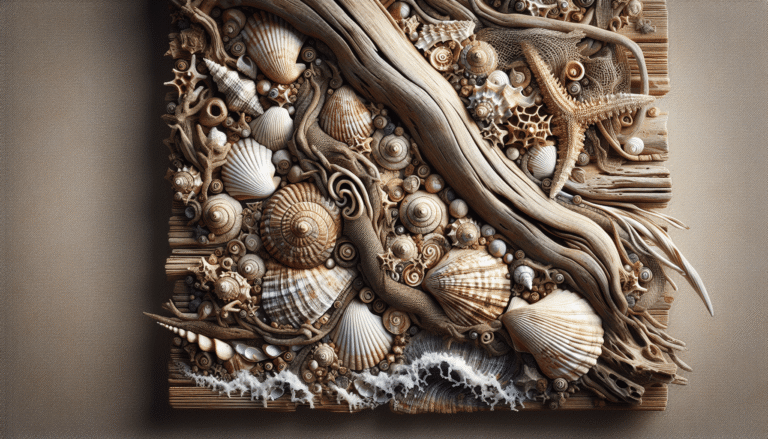 driftwood shell art