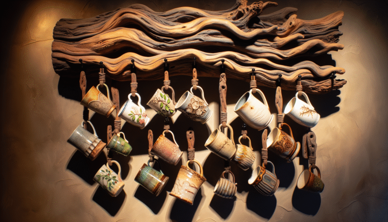 driftwood mug rack