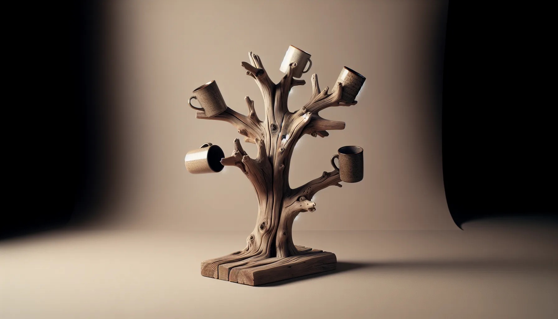 Driftwood Mug Tree Driftwood Mug Tree