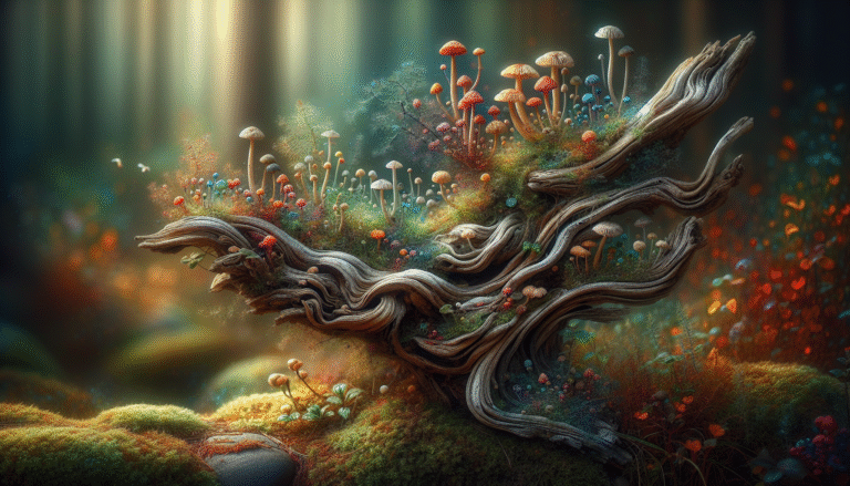 driftwood mushroom hanging