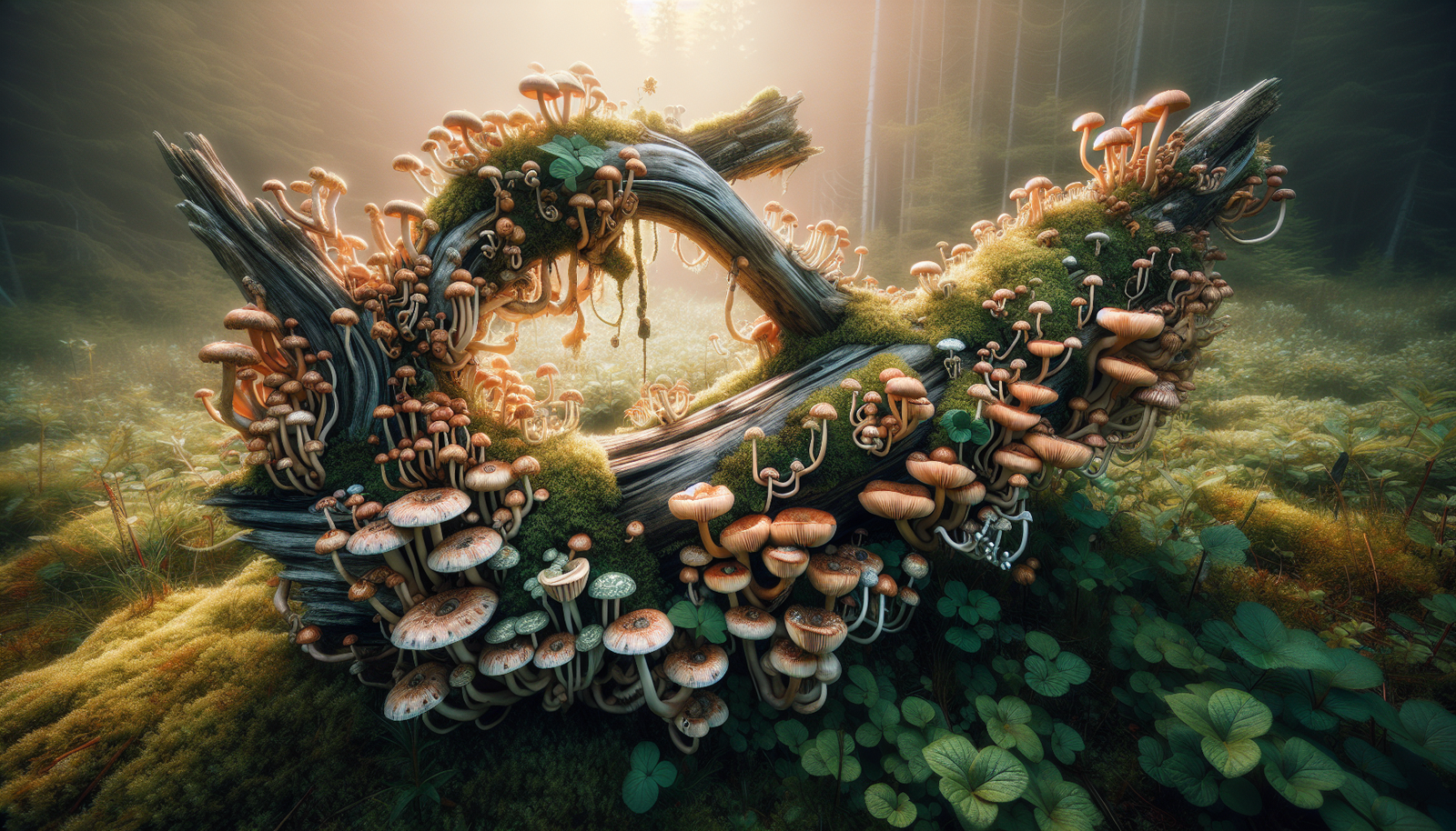 Driftwood Mushroom Hanging Driftwood Mushroom Hanging