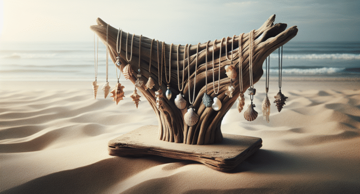 driftwood necklace stand