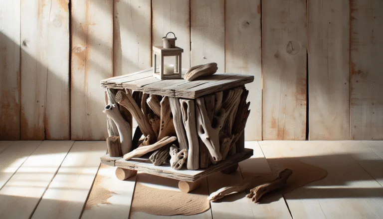 driftwood nightstand diy