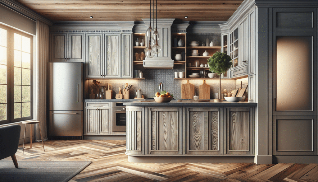 North Timber Driftwood Gray Shaker Cabinets - Driftwood 4 Us