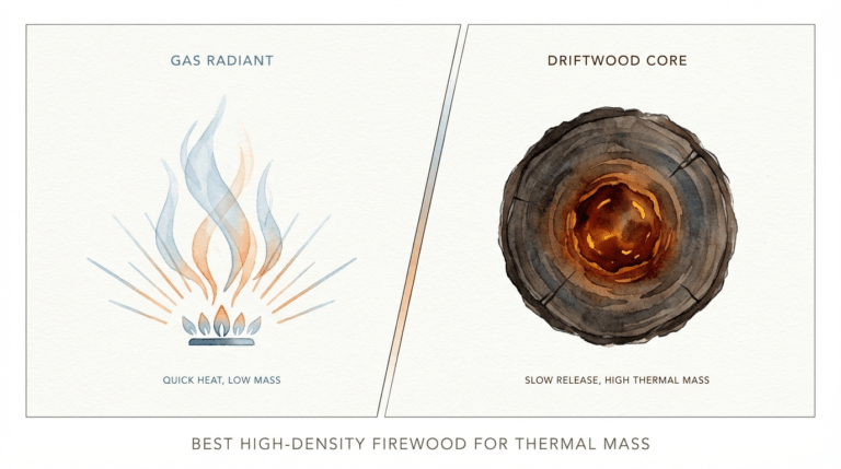 Best High-density Firewood For Thermal Mass