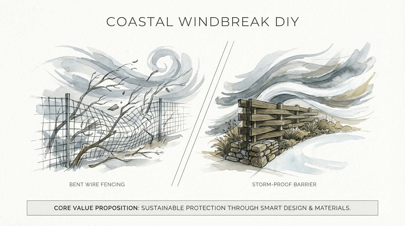 Coastal Windbreak Diy