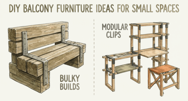 Diy Balcony Furniture Ideas For Small Spaces