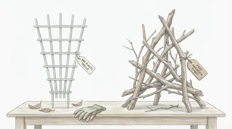 Diy Driftwood Garden Trellis