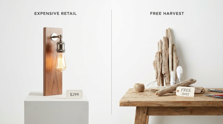 Diy Driftwood Sconce Cost Comparison