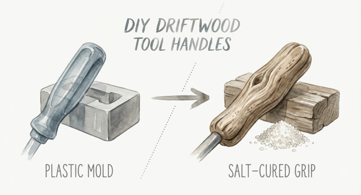 Diy Driftwood Tool Handles