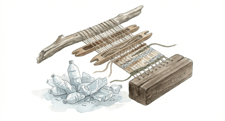 Diy Driftwood Weaving Loom Tutorial