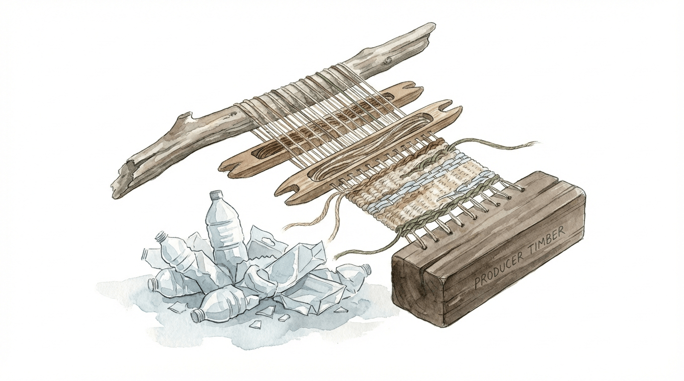 Diy Driftwood Weaving Loom Tutorial