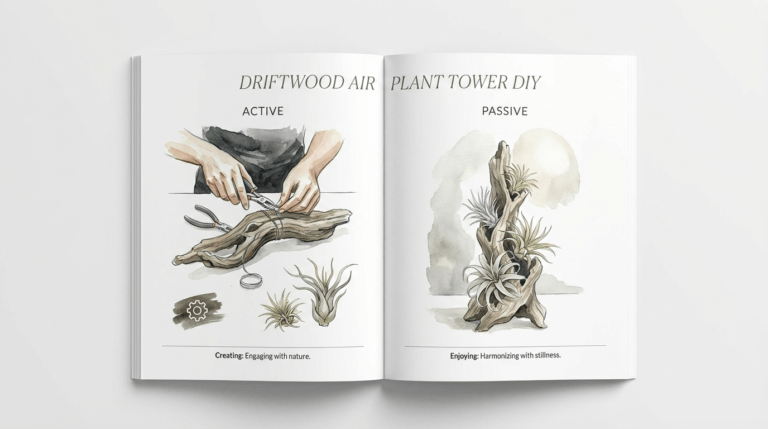 Driftwood Air Plant Tower Diy