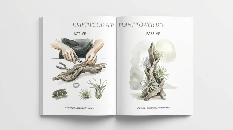 Driftwood Air Plant Tower Diy