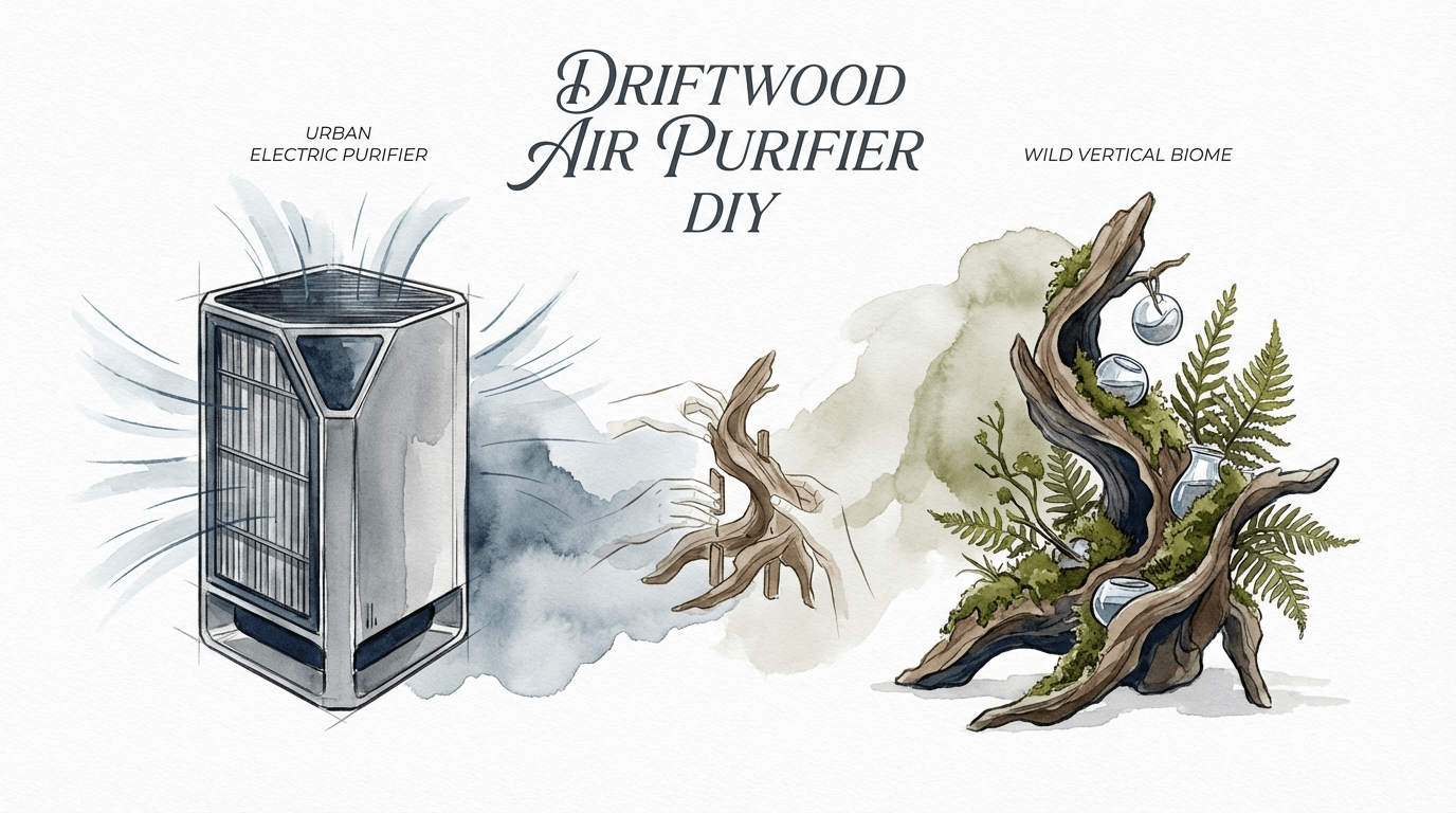 Driftwood Air Purifier Diy