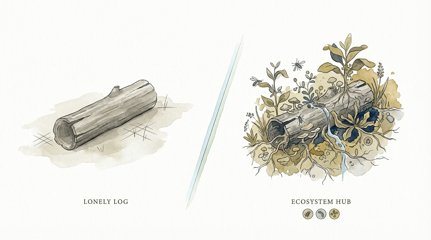 Driftwood In Permaculture Design