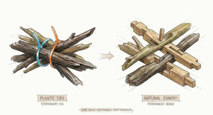Driftwood Joinery Without Nails