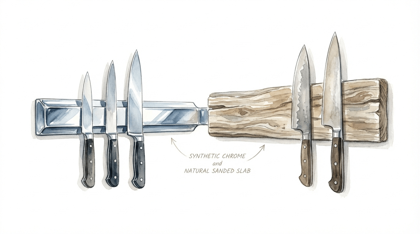 Driftwood Magnetic Knife Holder Tutorial