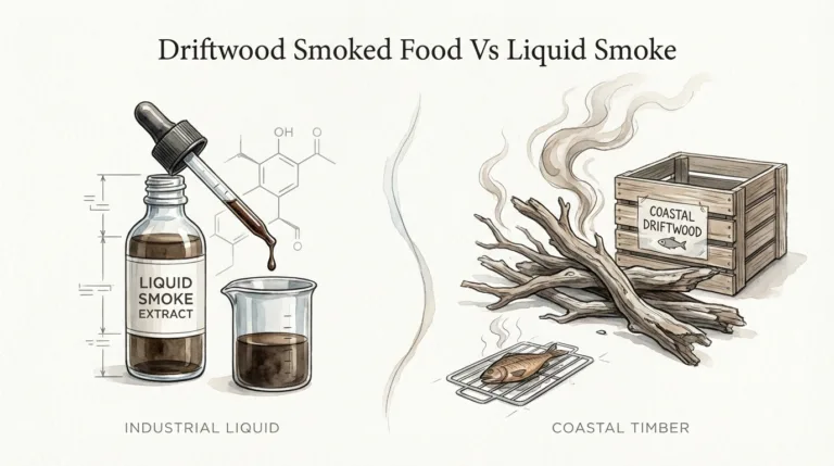 Driftwood Smoked Food Vs Liquid Smoke