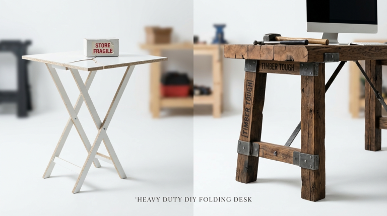 Heavy Duty Diy Folding Desk